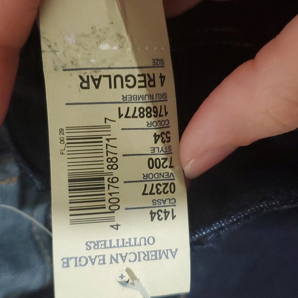 American Eagle, size 4, blue - Picture 6 of 6